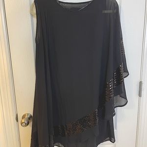 Black dress w/ sequins!